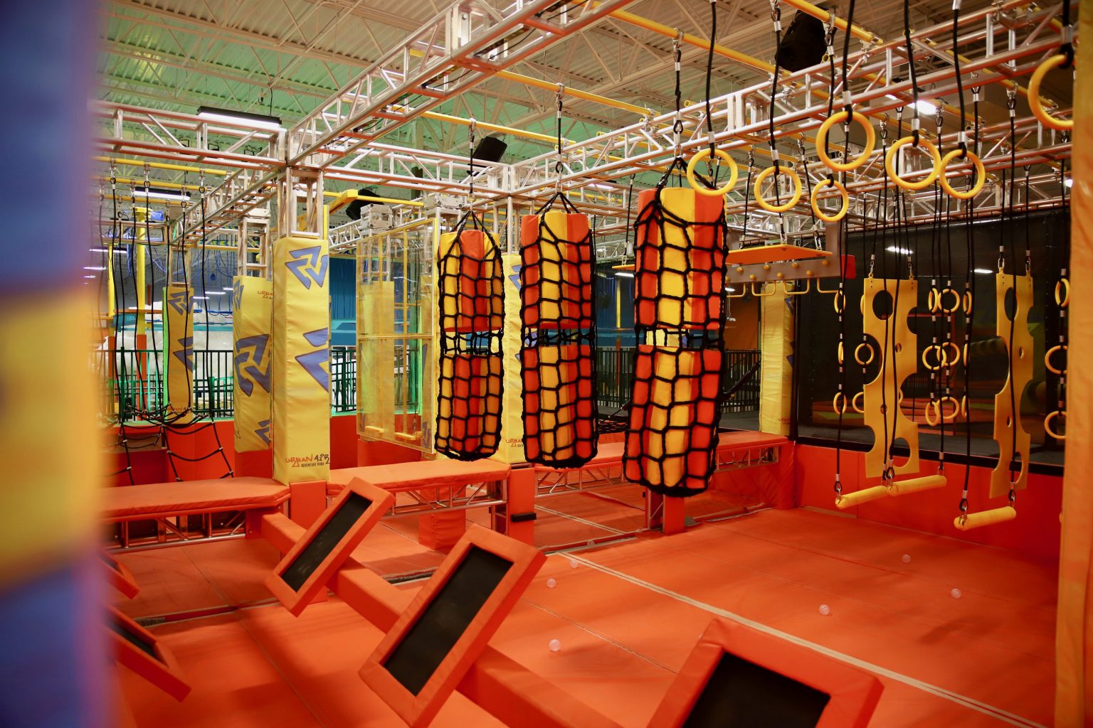 Ninja Warrior Course at Urban Air Adventure. Photo from myjaxchamber